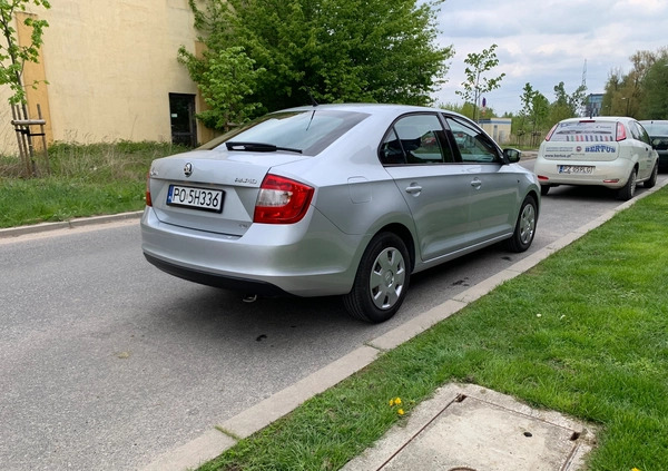 Skoda RAPID cena 23900 przebieg: 156366, rok produkcji 2013 z Kalety małe 79